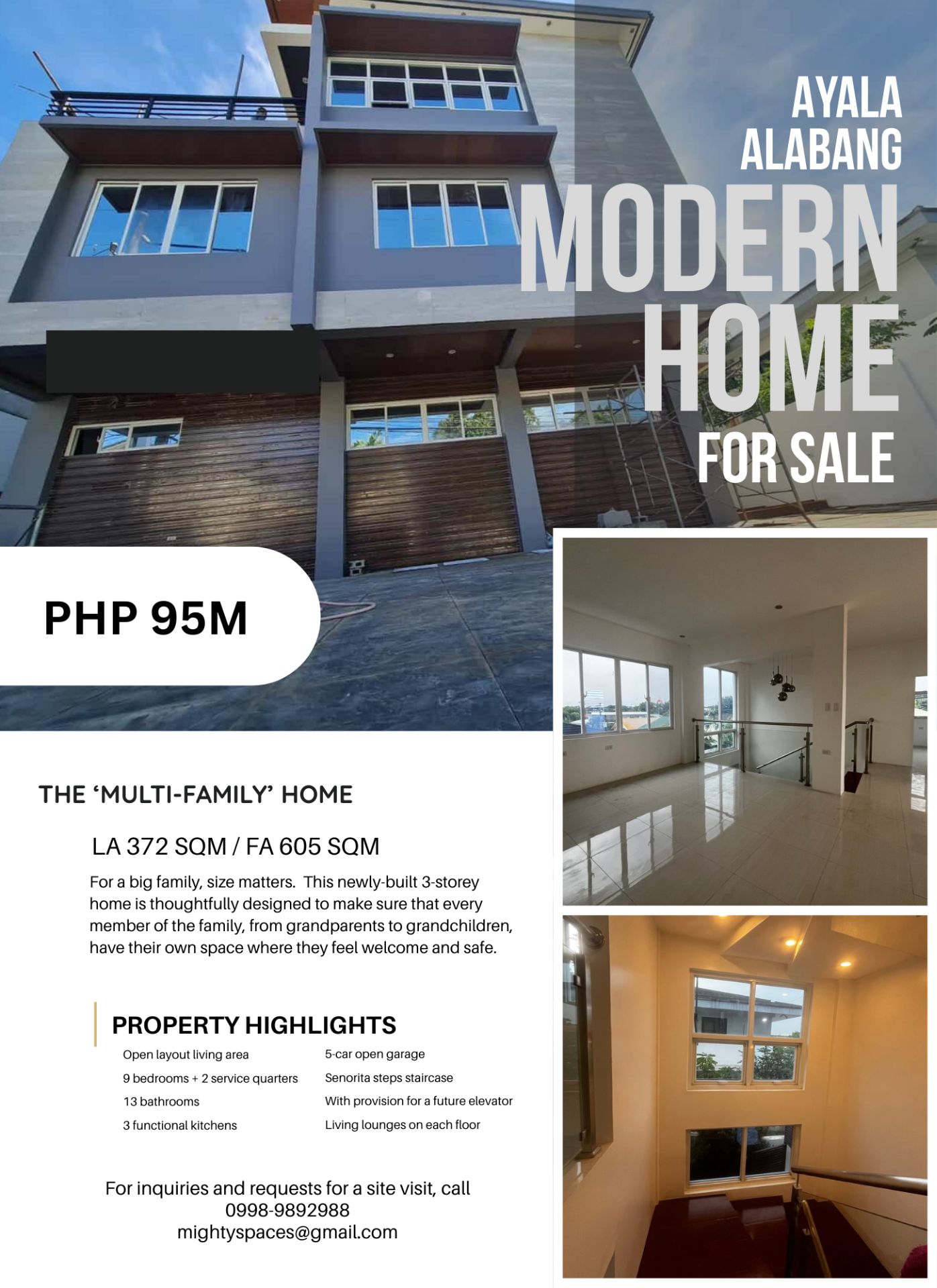 Modern multi-family home in Ayala Alabang